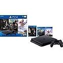 Newest Flagship Sony Play Station 4 2TB SSHD Only on Playstation PS4 Console Slim Bundle - 3X Games (The Last of Us, God of War, Horizon Zero Dawn) 2TB SSHD Fast Boot Incredible Games -Jet Black (Renewed)