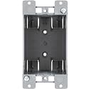 Newhouse Hardware 1-Gang PVC Old Work Electrical Outlet Box (1-pack) | 14 cu. in. Plastic Junction Box for Switches, GFCI, or Duplex Receptacle Outlet | Old Work Electrical Box for Home Improvement