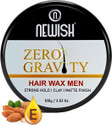 NEWISH 100% Naturals Zero Gravity Strong Hold ClayHair wax-100 g- Extra Hair volume, Restyling,Non sticky, Matte Finish Hair Styler (100 g)