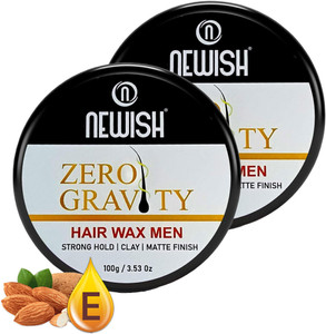newish safe  natural chemical free nourishing zero gravity strong hold clayhair wax- extra volume styling non sticky hair styler 200 g