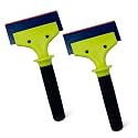 NEWISHTOOL Window Tint Tools 2 Pack Rubber Squeegee with Nylon Handle, 5-in