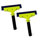 NEWISHTOOL Window Tint Tools 2 Pack Rubber Squeegee with Nylon Handle, 8-in