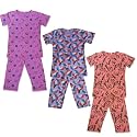 Girls Pure Cotton Casual Round neck regular