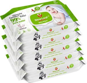 Newleaf Premium Baby Wipes 99 Pure