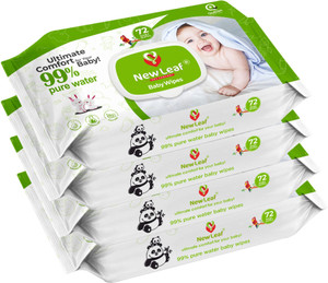 Newleaf Premium Baby Wipes 99 Pure