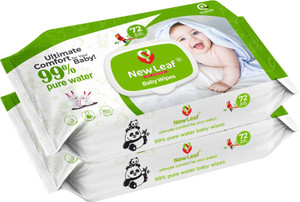 Newleaf Premium Baby Wipes 99 Pure