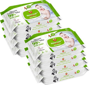 Newleaf Premium Baby Wipes 99 Pure