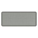 NewLife by GelPro Ergo-Foam Cushioned Anti-Fatigue Standing Kitchen Floor Mat, Padded Stain-Resistant, Waterproof, Non-Slip Comfort Padded Desk/Office Mat - 20" x 48", Tweed Grey Goose