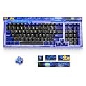 Newmen GM980 Wireless Mechanical Keyboard,Tri-Mode BT5.0/2.4GHz/USB-C Hot Swappable Custom Keyboard,100 Keys Gasket Gaming Keyboards PBT keycaps Pre-lubed Linear Switch, RGB Backlit(Starry Switch)