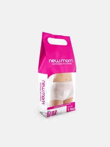 newmom disposable pad fixator-xx-large-for hip circumference of 113 cm - 124 cm pantyliner pack of 5