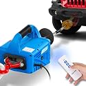 NEWTRY 1100lbs Electric Hoist Winch with Wireless Remote Control 110/120 Volt Portable Power Electric Hoist 16ft/min