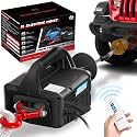 NEWTRY 3-in-1 Electric Hoist Winch 1,100lbs, 25ft Lifting Height, 110/120V