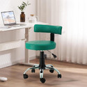 Newturn Keto Parlour/Client/Small shops/visitor chair for space management & 1 year wty Foam Bar Chair