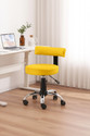 Newturn Keto Parlour/Client/Small shops/visitor chair for space management & 1 year wty Foam Bar Chair