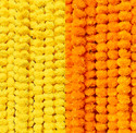 Newville Yellow Orange marigold garlands Yellow, Orange Marigold Artificial Flower