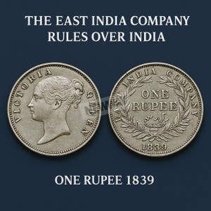 newway 1 rs 1839 victoria queen british india silverplated rare fancy medieval coin collection 1 coins