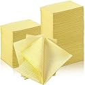 Newwiee 750 Pcs Disposable Dental Bibs Bulk Waterproof 13x18, Yellow