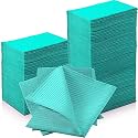 Newwiee 750 Pcs Disposable Dental Bibs Bulk Waterproof 13x18, Green
