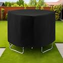 Newwiee Trampoline Cover for 55" or 60 " Trampolines, 600d Heavy-duty Oxford Fabric, Waterproof, Windproof and UV Resistant, Outdoor Jumping Bed Cover with Handle