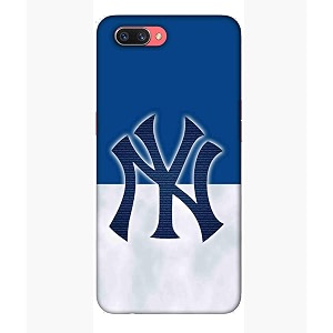 newyork logo y and n hard printed designer case for oppo a3s back cover mrr1478
