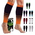 NEWZILL Compression Calf Sleeves (20-30mmHg) for Men &amp; Women Perfect Option to Compression Socks for Running Travel Nursing