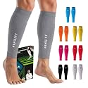 NEWZILL Compression Calf Sleeves (20-30mmHg) for Men &amp; Women Perfect Option to Compression Socks for Running Travel Nursing