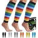 NEWZILL Compression Calf Sleeves (20-30mmHg) for Men &amp; Women Perfect Option to Compression Socks for Running Travel Nursing