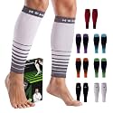 NEWZILL Compression Calf Sleeves (20-30mmHg) for Men &amp; Women Perfect Option to Compression Socks for Running Travel Nursing