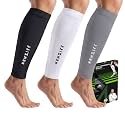 NEWZILL Compression Calf Sleeves (20-30mmHg) for Men &amp; Women Perfect Option to Compression Socks for Running Travel Nursing