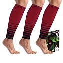 NEWZILL Compression Calf Sleeves (20-30mmHg) for Men &amp; Women Perfect Option to Compression Socks for Running Travel Nursing