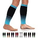 NEWZILL Compression Calf Sleeves (20-30mmHg) for Men &amp; Women Perfect Option to Compression Socks for Running Travel Nursing