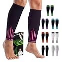 NEWZILL Compression Calf Sleeves (20-30mmHg) for Men &amp; Women Perfect Option to Compression Socks for Running Travel Nursing