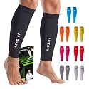 NEWZILL Compression Calf Sleeves (20-30mmHg) for Men &amp; Women Perfect Option to Compression Socks for Running Travel Nursing