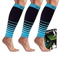 NEWZILL Compression Calf Sleeves (20-30mmHg) for Men &amp; Women Perfect Option to Compression Socks for Running Travel Nursing
