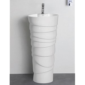 ceramic designer primium one piece pedestal wash basin free standing impoarted ceramic wash basin 15 x 15 x 34 inch unique