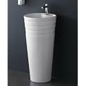 Ceramic Designer Primium One Piece Pedestal Wash Basin Free Standing Impoarted Ceramic Wash Basin (16 X 16 X 34 INCH) PANTHER