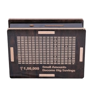 wooden piggy bank for kids amp adults coin box with carved design savings box mini bank donation box smart money box wooden coin box money saver piggy bank with numbers 12