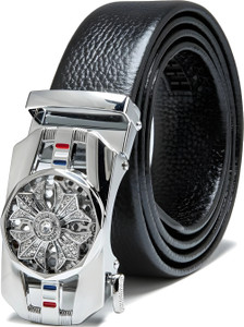 Nexbelt Men Black Artificial Leather Synthetic Belt