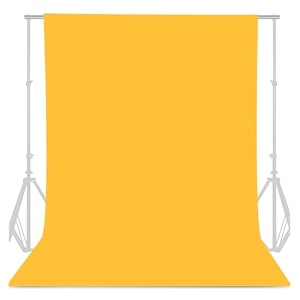6ftx9ft professional yellow backdrop for photography video production youtube videos birthday party wedding product photography gaming