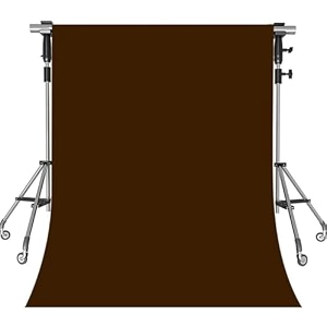 8ftx10ft wrinkle-free brown backdrop for photography video production youtube videos birthday party wedding product photography gaming