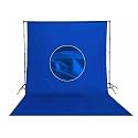 8FTX14FT Wrinkle-Free Navy Blue Backdrop for Photography, Video Production, YouTube Videos, Birthday Party, Wedding, Product Photography, Gaming (Background Curtain with Carry Bag)