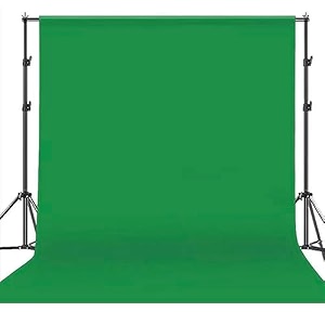 8ftx14ft wrinkle-free green backdrop for photography video production youtube videos birthday party wedding product photography gaming