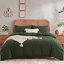 NEXHOME PRO Duvet Cover Oversized King Size, 3 Pieces Cotton Bedding Set