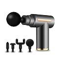 NexLev Massager Gun For Pain Relief | 4 Head Deep Tissue Body Massage Gun For Pain Relief For Men & Women | Handheld Battery Powered Massager for Neck, Shoulder, Back, Foot | 1800mAh Battery- MG-01
