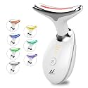 Nexlev Skin Lift Device | 7 Color LED | Face &amp; Neck Skin Lifting| 3 Massage Modes| Face Sculpting Tool |Micro-currents to reduce Wrinkles| Hot Compress | Rechargeable| Type-C| 180 Min Use| Glow+ LE-04