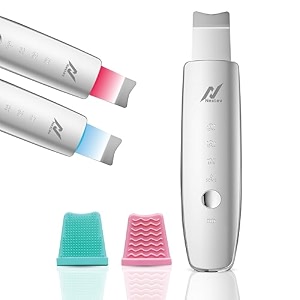 nexlev blackhead amp whitehead remover tool  rechargeable 1hr use acne amp pimple pore cleaner  6 heads  electric derma suction machine  hydra facial cleanser device for face for men amp women br-01