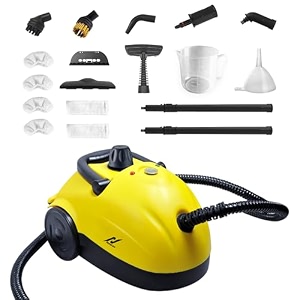 nexlev swipe steam cleaner  35 bar strong steammultipurpose steam cleaner for car kitchen bathroom floor windowglassupholstery 18 accessories kitsafety lock large 1200ml water tank  sc-03