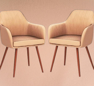 nexon solid wood living room chair finish color - brown diydo-it-yourself