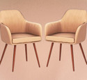 NEXON Solid Wood Living Room Chair (Finish Color - Brown, DIY(Do-It-Yourself))
