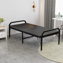 NEXOR Double Layer Mattress Metal Single Bed